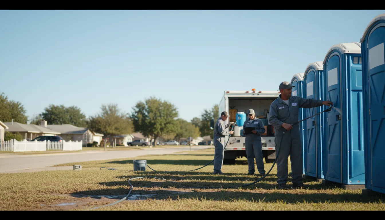 Long-Term Portable Toilet Rental in Norwood, NC near me
